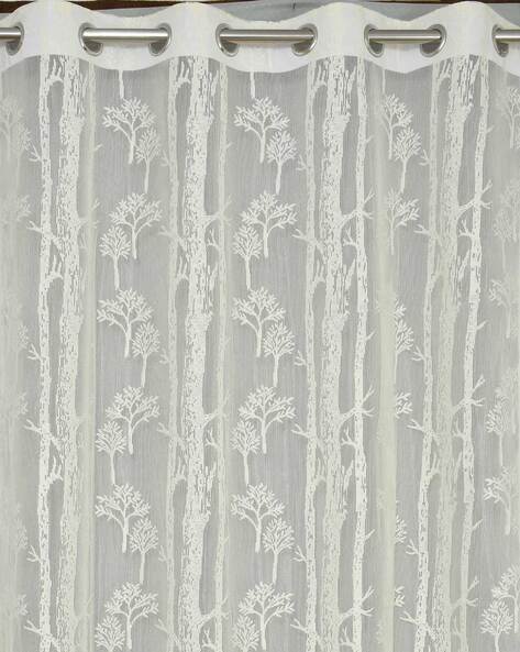 Sheerly Cream Drapery Fabric, On Sale