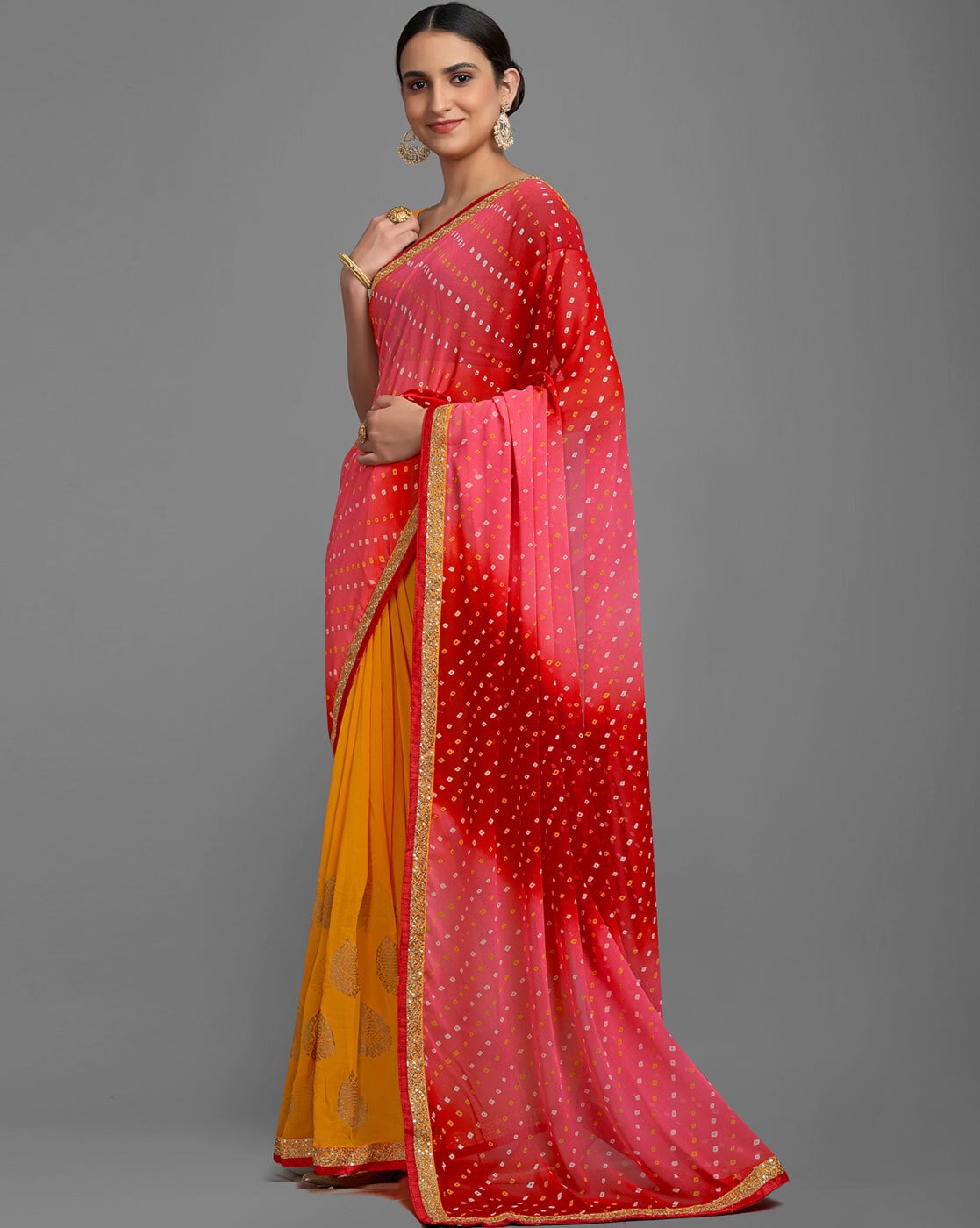 Buy Lavender Sarees for Women by Auzeo Online | Ajio.com