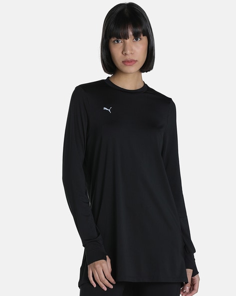 Puma black t shirts clearance for womens