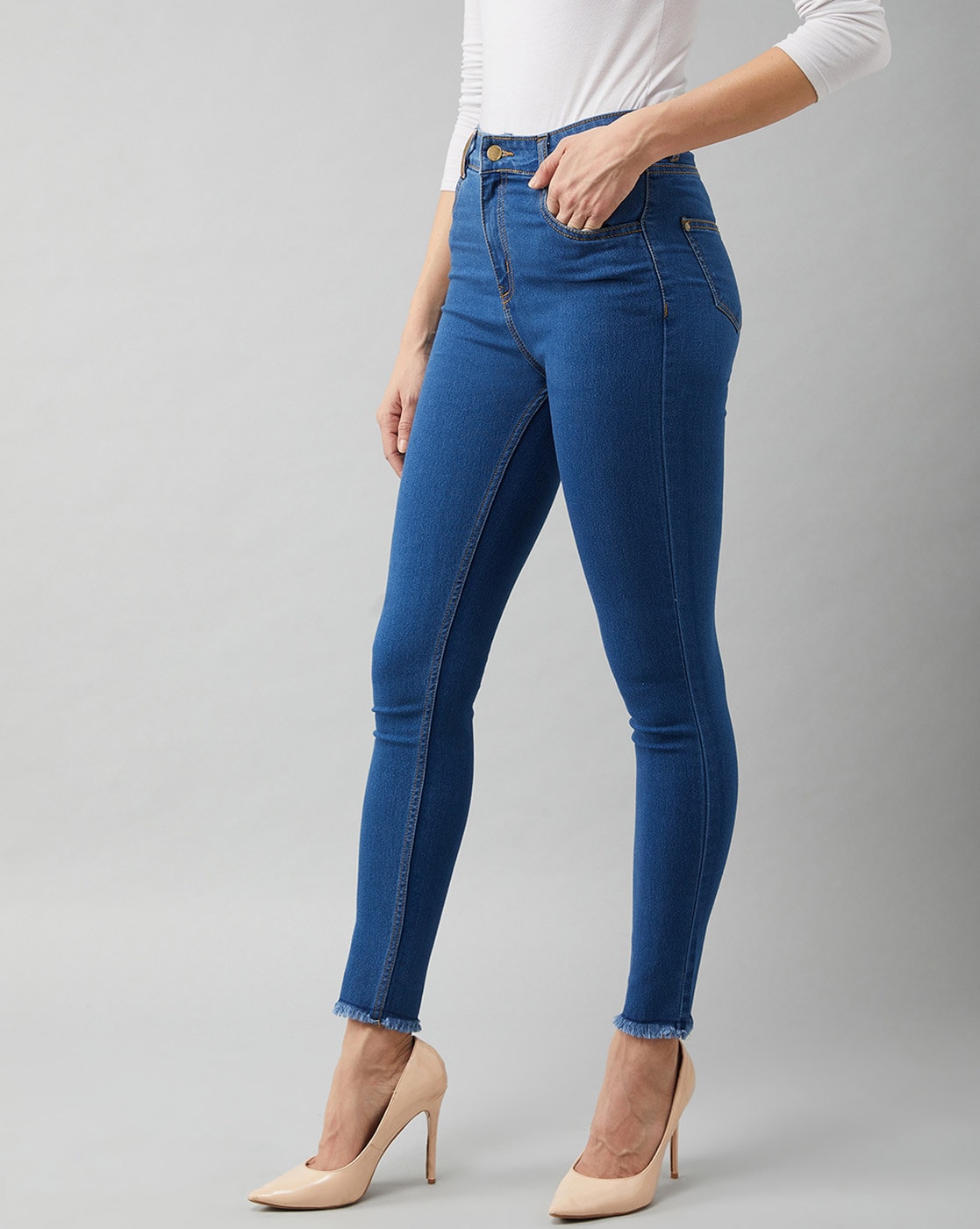 Rewash Juniors' High-Rise Skinny Ankle Jeggings