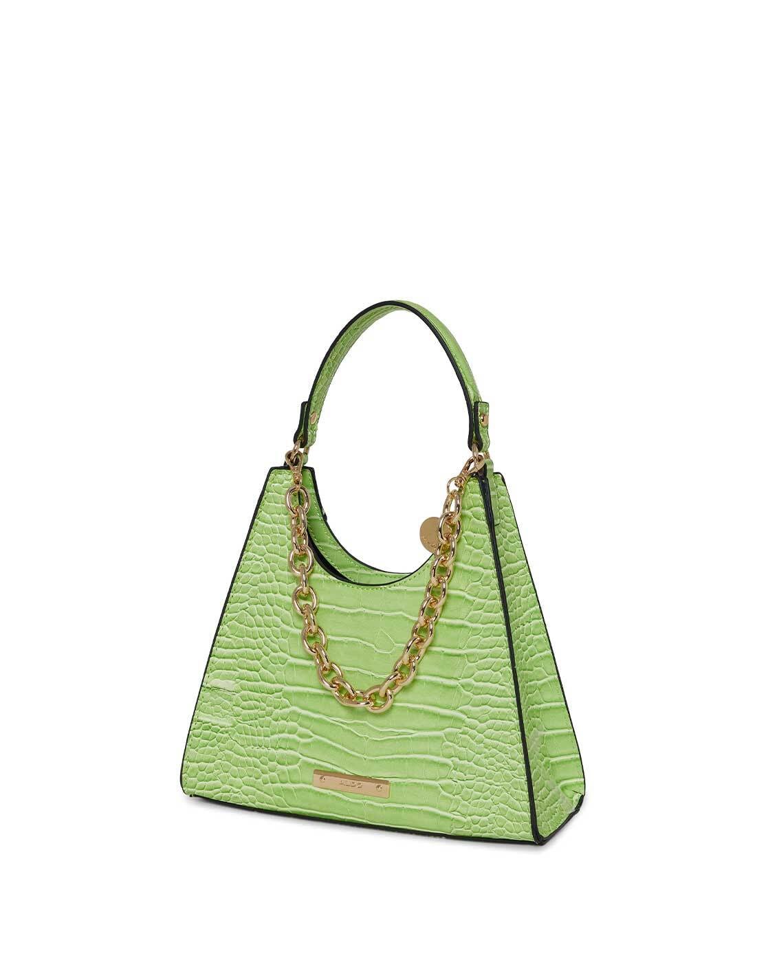 Aldo neon 2025 green bag