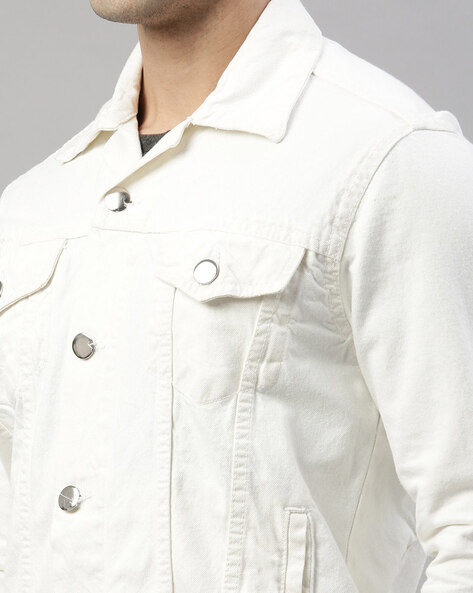 Buy Montrez Men White Solid Jacket Online at Best Prices in India - JioMart.