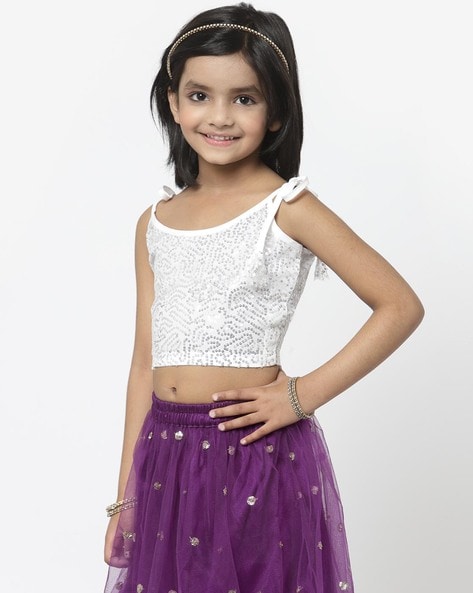 Crop top 2025 for small girls