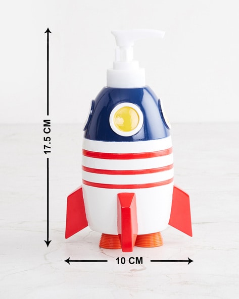 Spaceship Polyresin Soap Dispenser