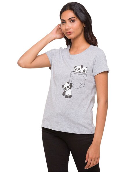 Panda t clearance shirt for women