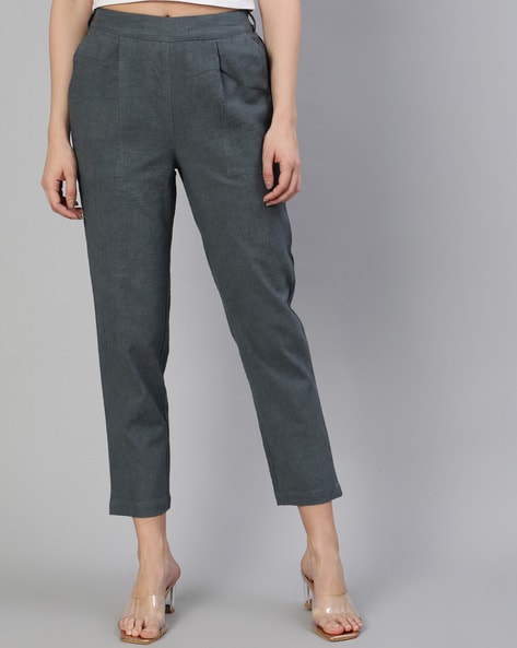 Tailored & Formal trousers Max Mara - Dono light wool straight leg trousers  - 61360583000015
