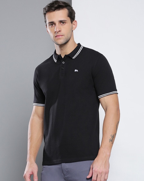 Buy Black Tshirts for Men by DENNISLINGO PREMIUM ATTIRE Online