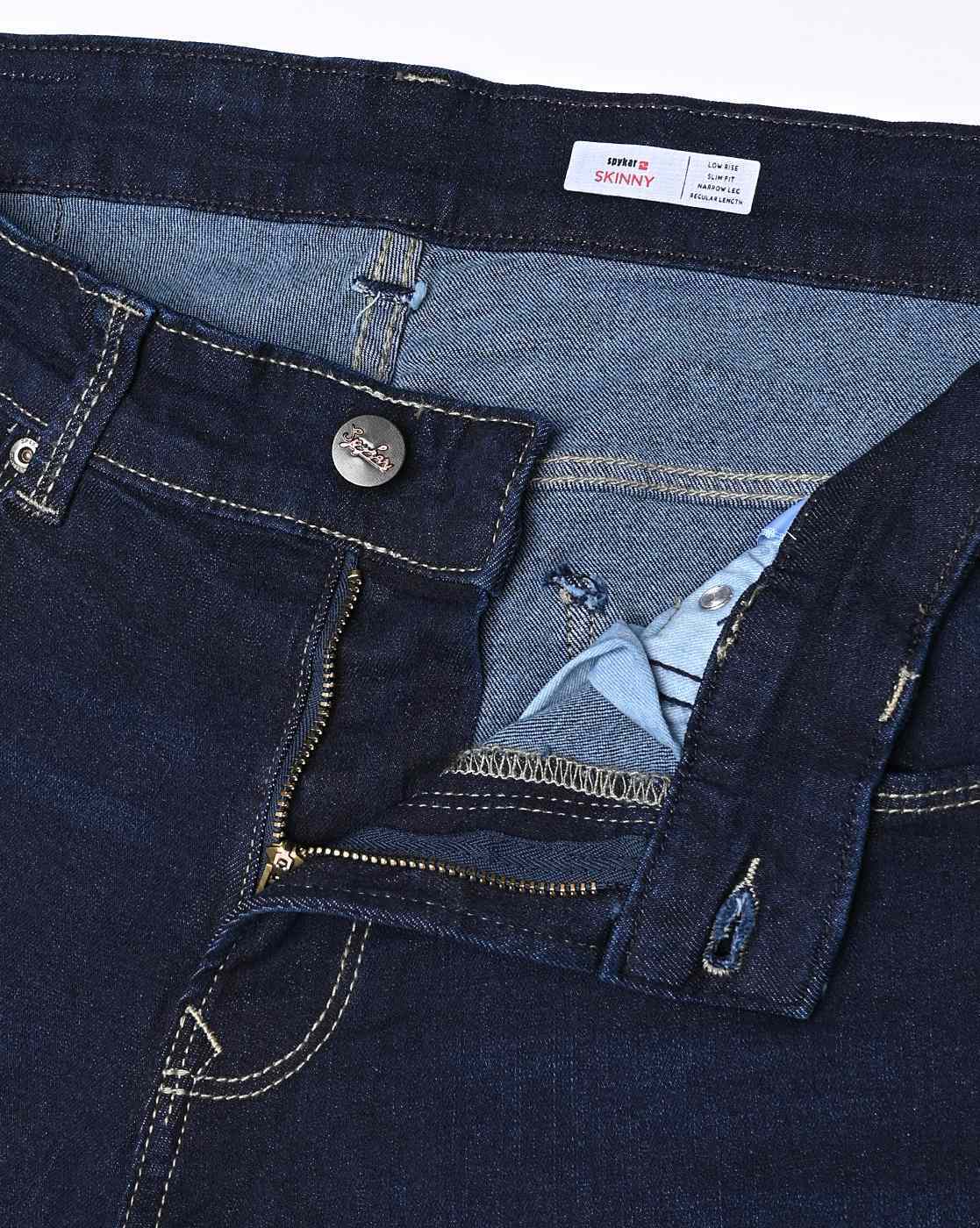 Skin Fit Spykar Blue Washed Low Rise Skinny Fit Jeans at Rs 3699/piece in  Indore