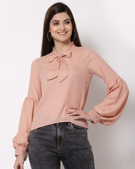 Buy Nude Tops for Women by STYLE QUOTIENT Online