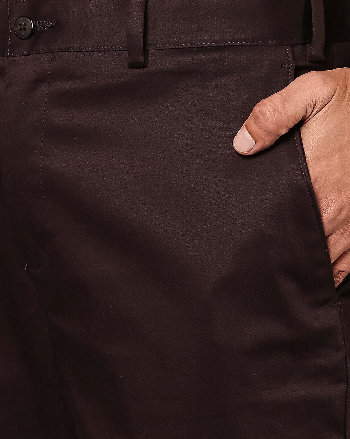 Buy Coffee Brown Trousers & Pants for Men by Metal Online | Ajio.com