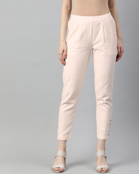 Buy Van Heusen White Trousers Online  771769  Van Heusen