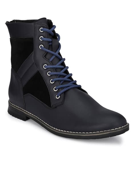 EL PASO Mid-Tops Boots with Lace Fastening