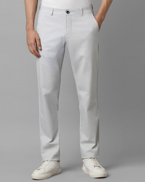 Buy Louis Philippe Grey Trousers Online - 769810 | Louis Philippe