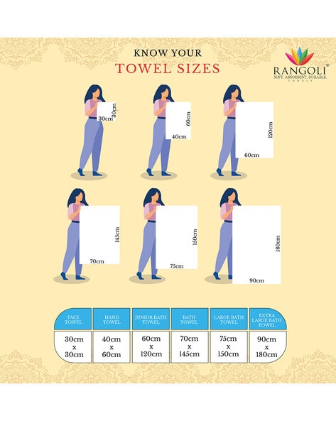 Buy Assorted Towels & Bath Robes for Home & Kitchen by RANGOLI Online