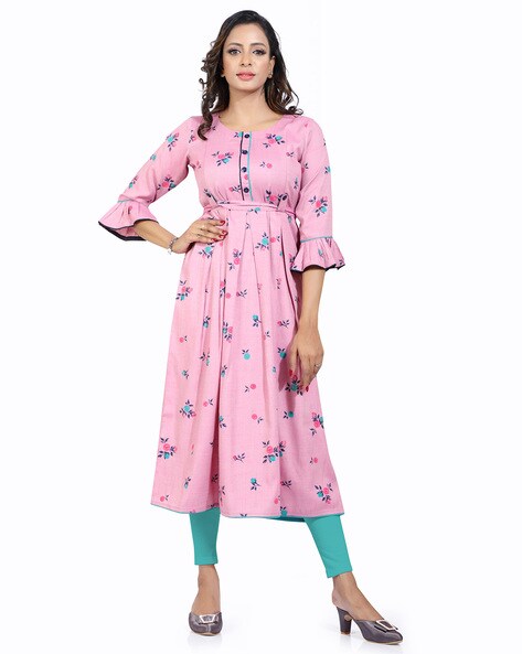 Buy Green Kurtas & Kurtis for Women by CEE 18 Online