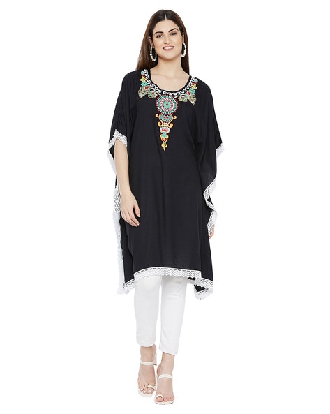 Ruhaans Embroidered Kuftan Top