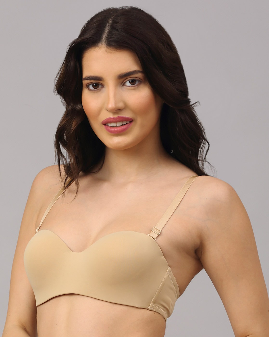 Buy online Beige Printed T-shirt Bra from lingerie for Women by Prettycat  for ₹430 at 57% off