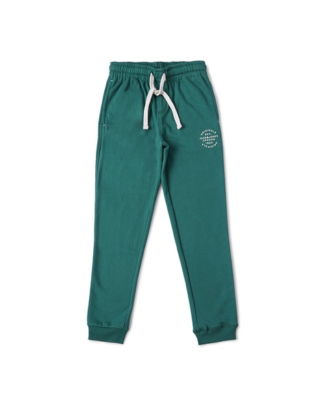 Boys discount green joggers