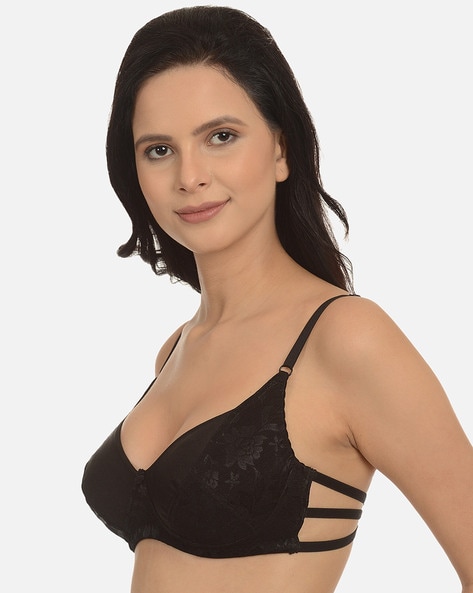 Buy mod & shy Black Lightly Padded Balconette Bra for Women Online @ Tata  CLiQ