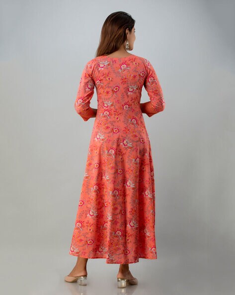 Buy Peach Dresses & Gowns for Women by GLAM ROOTS Online