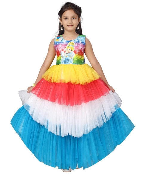 Baby Girl Sleeveless Soft Fabric Party Wear Stylish And Trendy Floral Frock  Age Group: 2 at Best Price in Shajapur | Jamali Collection