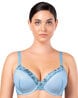 Ivy contour bra - Dream Blue w Floral Print - P5831