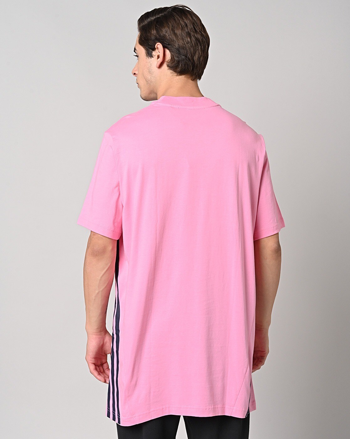 Mens pink adidas originals best sale t shirt