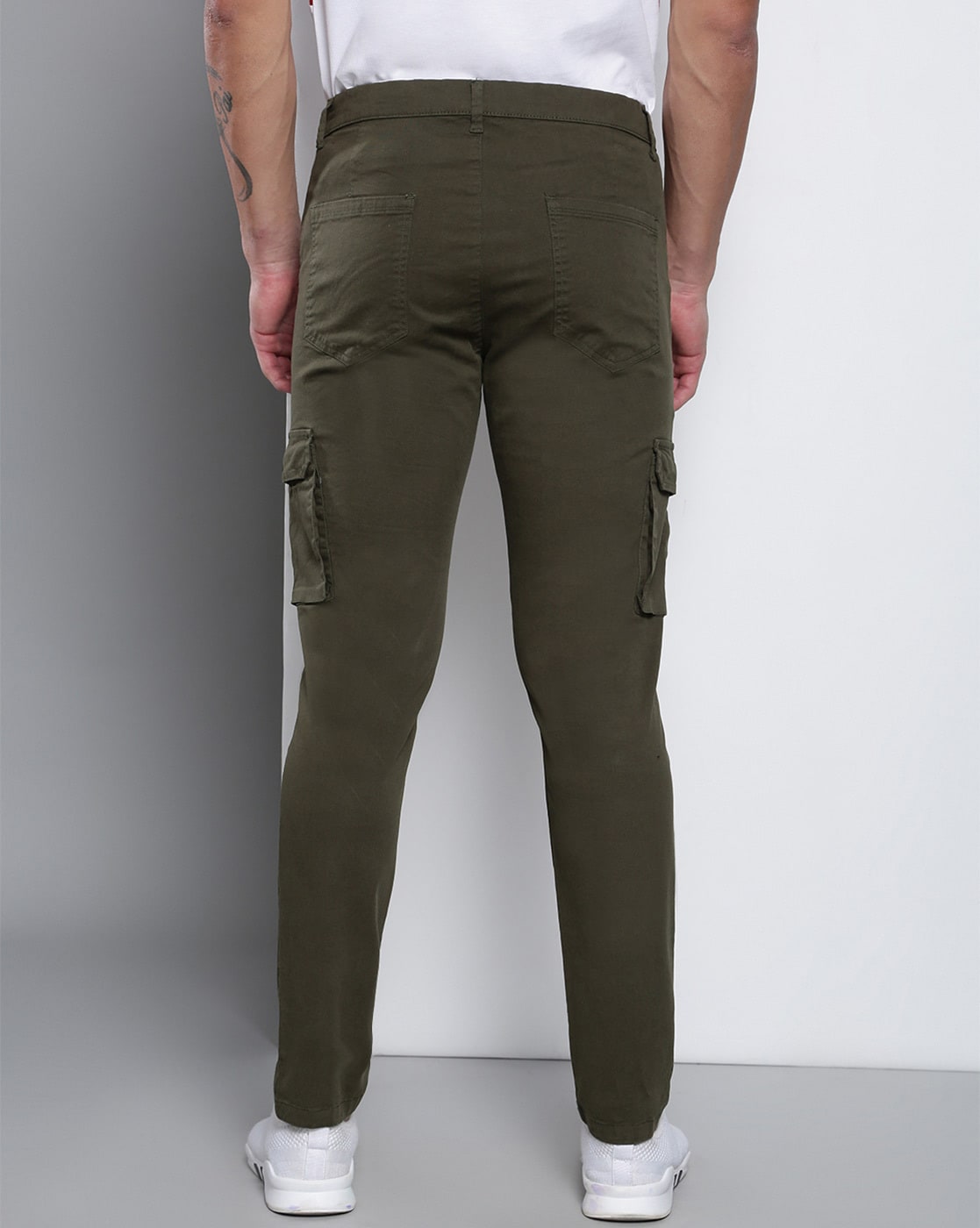 FALIZA Military Style Tactical Brown Cargo Pants Men For Men Multi Pockets,  Straight Style, Plus Size Cotton Outwear PA49 201128 From Cong04, $27.15 |  DHgate.Com