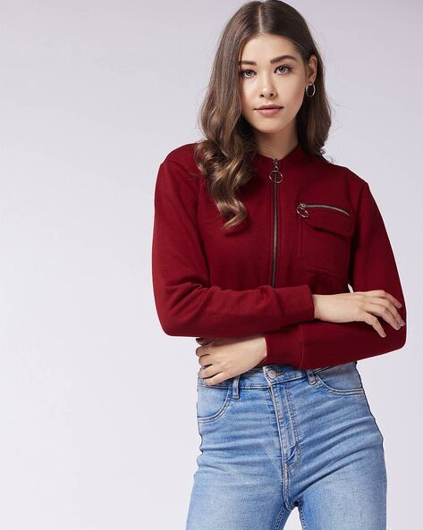 Bomber jacket with zip pockets best sale