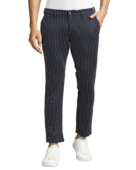Striped wool suit pants | The Kooples - US