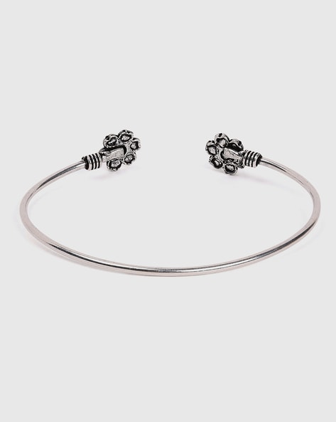BOSS  Silvertone link bracelet with B element