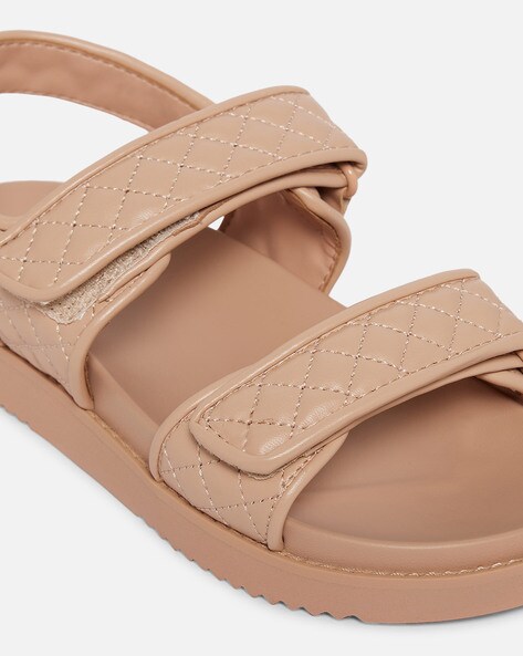 Buy Nude Flat Sandals for Women by Aldo Online Ajio