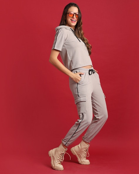 Buy Grey Suit Sets for Women by Campus Sutra Online