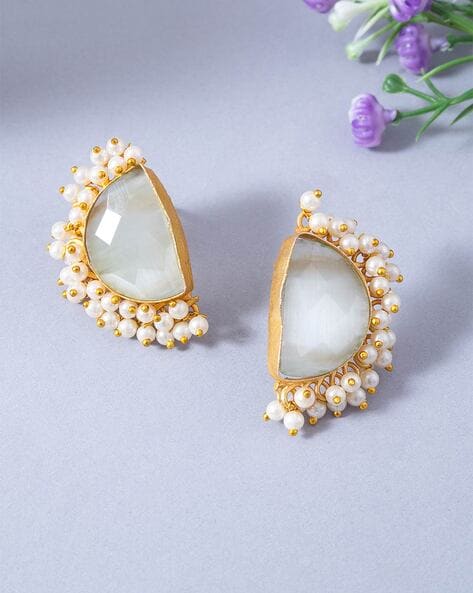 E79 Private Label Baguette Diamond Ear Cuff / White Gold - Element 79  Contemporary Jewelry