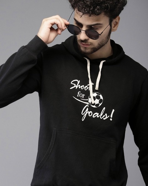 Buy Black Sweatshirt & Hoodies for Men by Campus Sutra Online