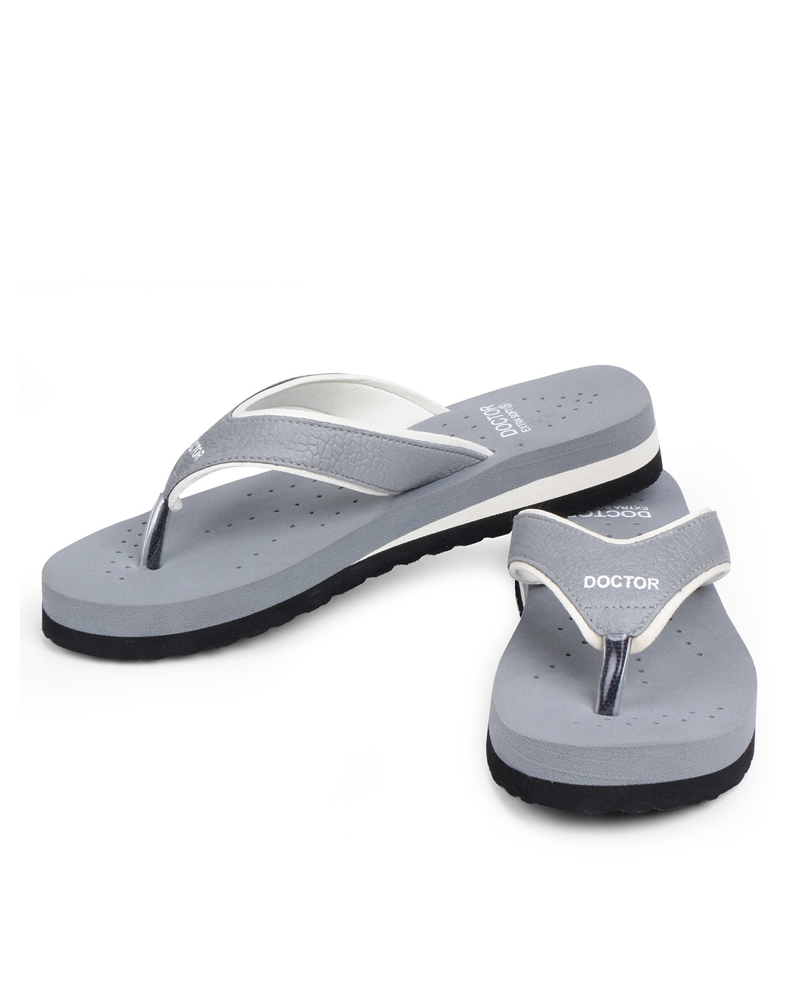 Buy Brown Flip Flop & Slippers for Men by Doctor Extra Soft Online |  Ajio.com-nttc.com.vn