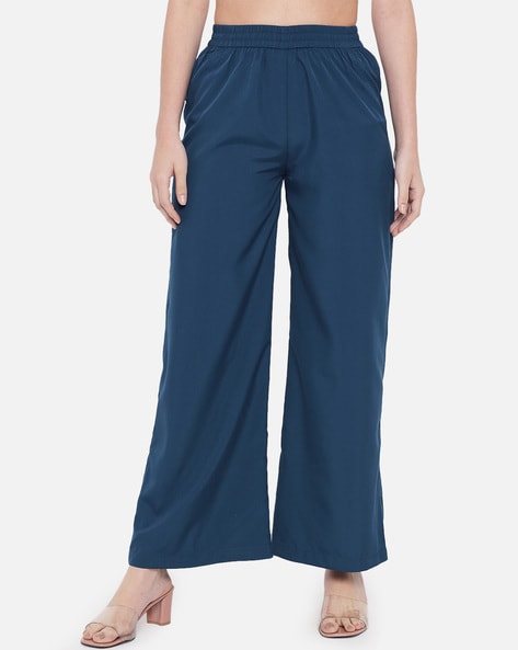 royal blue palazzo pants, palazzos for women