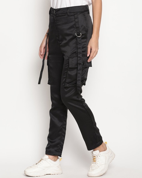 Buy Black Cargo Joggers for Girls Online at KIDS ONLY | 195591001