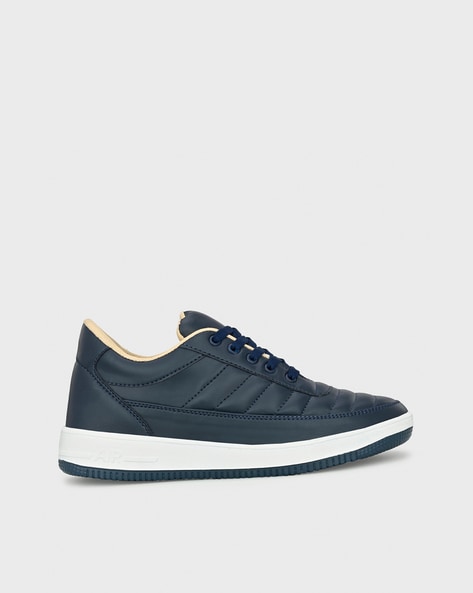 Buy Grey Sneakers for Men by Leatherkraft Online | Ajio.com