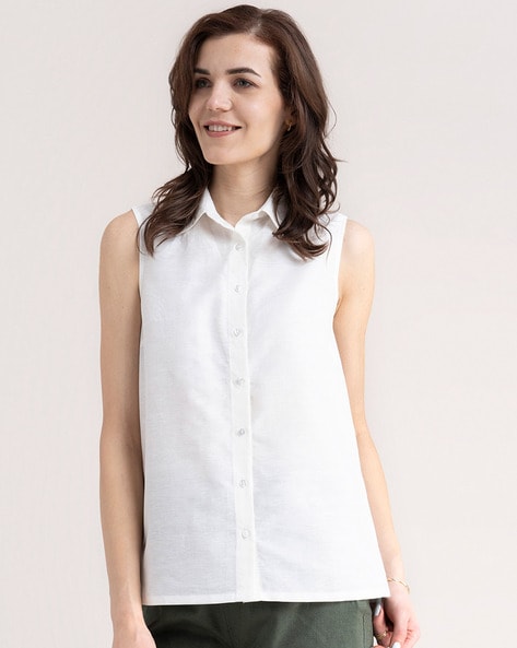 Buy White Shirts for Women by Fable Street Online