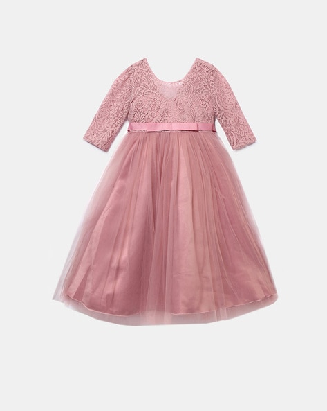 Hopscotch Girls Woven Textured Dress - SB4CP5011D – ShirtStop