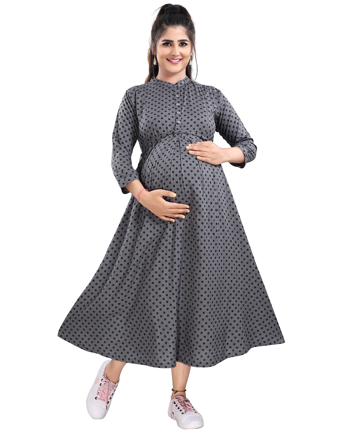 Maxi Maternity Dresses - Buy Comfortable Maternity Maxi Dresses Online |  Myntra