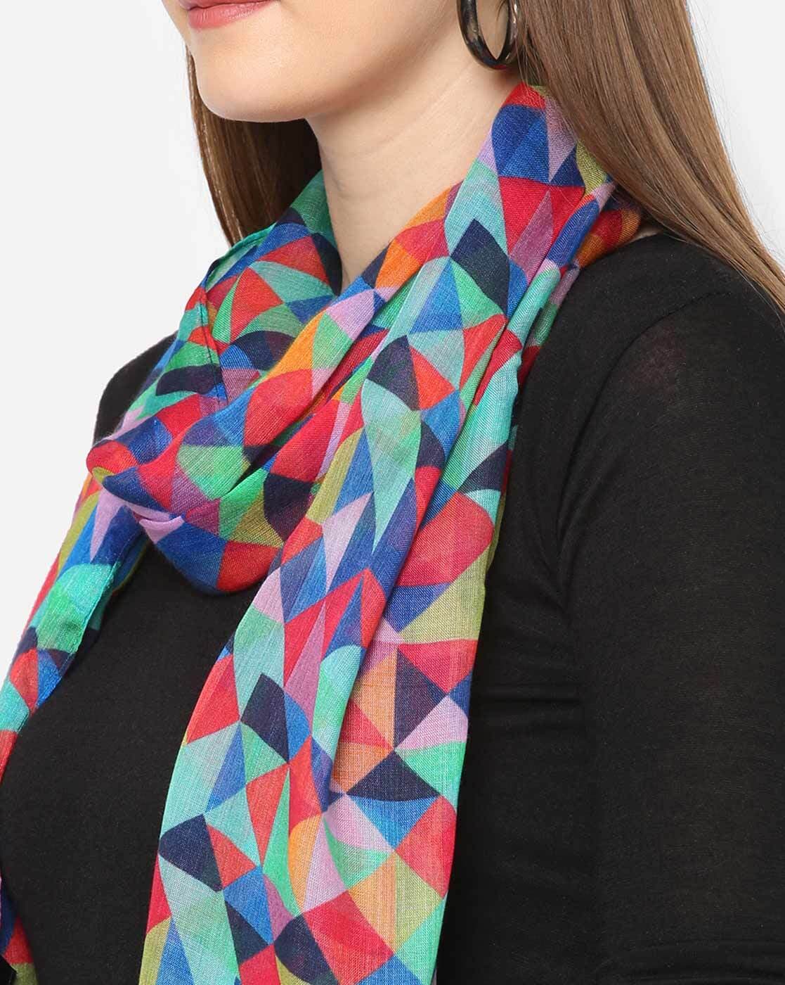 Buy Multicolor Stoles & Scarves for Women by Cloth Haus India Online