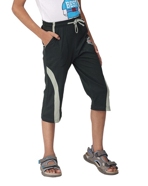 SPORTS 52 WEAR-CARGO 3/4 PANTS-BLACK- - Buy SPORTS 52 WEAR-CARGO 3/4 PANTS-BLACK-  Online at Best Prices in India on Snapdeal