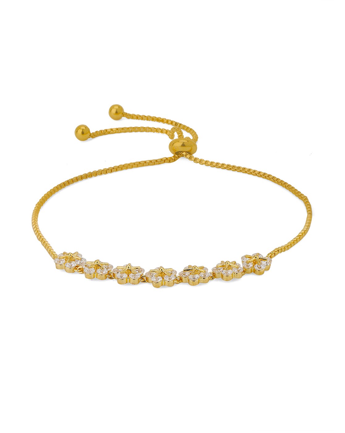 Carlton London Gold Plated Layered Bracelet (Gold) At Nykaa, Best Beauty Products Online