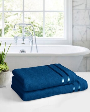 Navy best sale towels sale