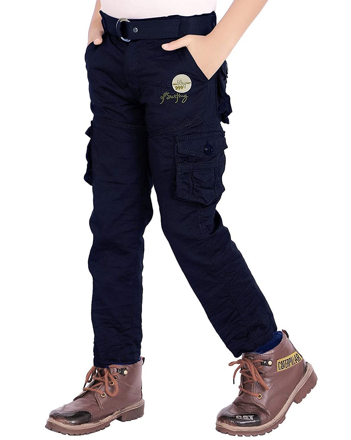Buy Navy Blue Trousers  Pants for Boys by Mothercare Online  Ajiocom