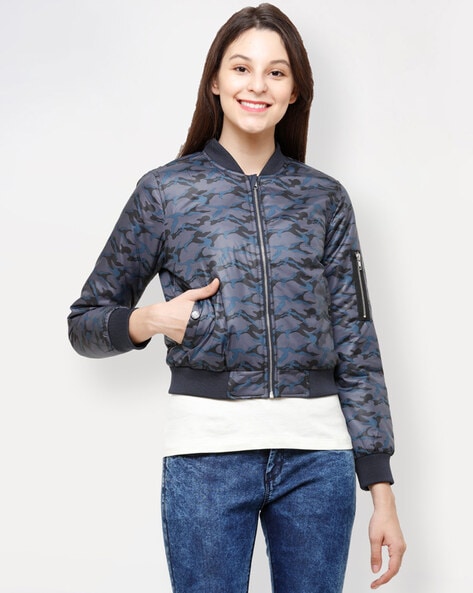 Buy Navy Jackets Coats for Women by House Of Vedas Online Ajio