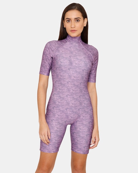 Buy Purple Swimwear for Women by Zelocity Online