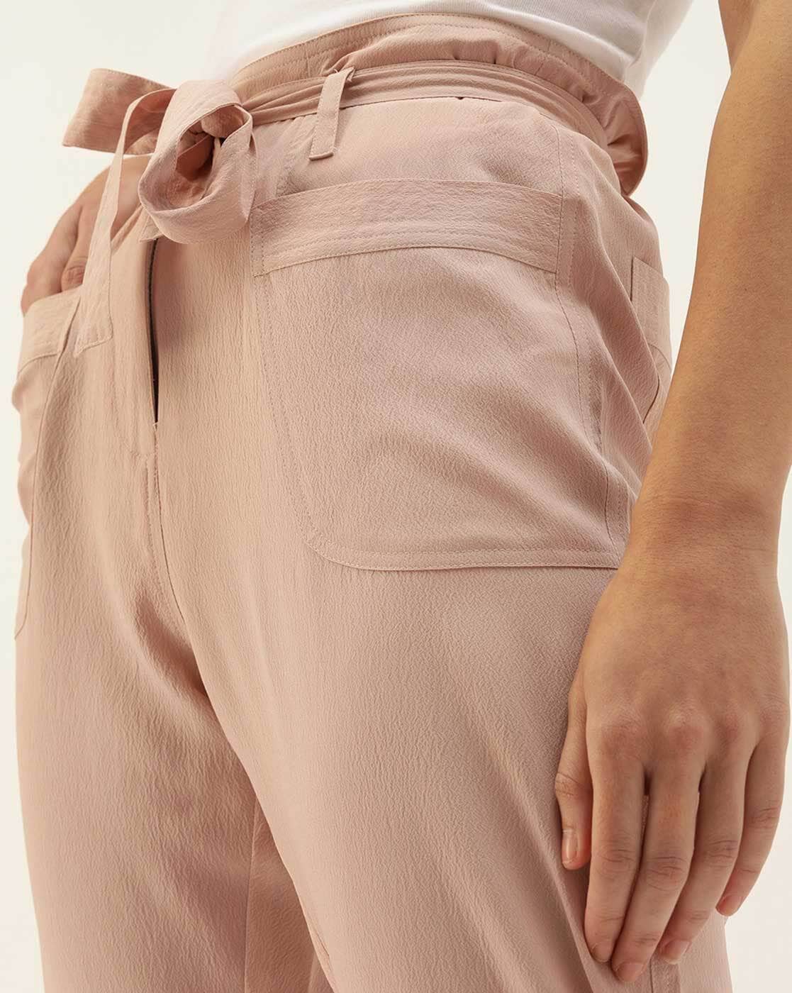 Buy Nude Trousers  Pants for Women by STYLE QUOTIENT Online  Ajiocom